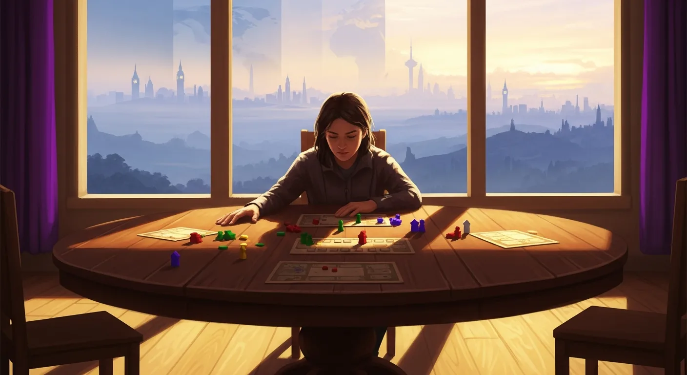 High-energy game scene with cinematic atmosphere