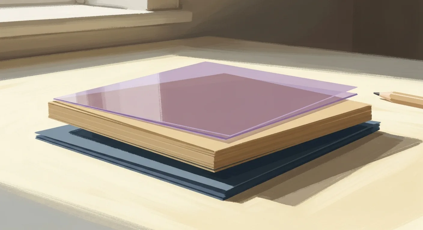Editorial illustration of three stacked customization layers — NPC dialogue, logo branding, and story rewrite — rendered as overlapping transparent tiers with HeySparko purple accents