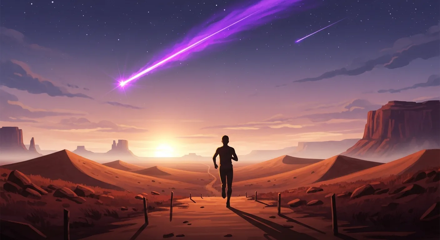 A stylized game scene representing a post-apocalyptic vaccine race, neon-lit emergency atmosphere
